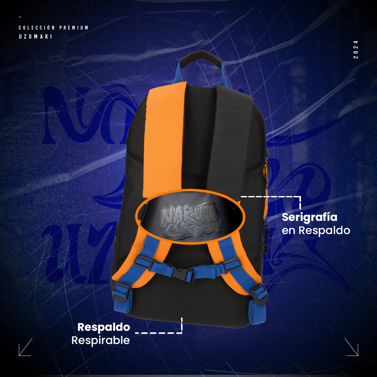 Mochila Naruto Uzumaki Last Edition