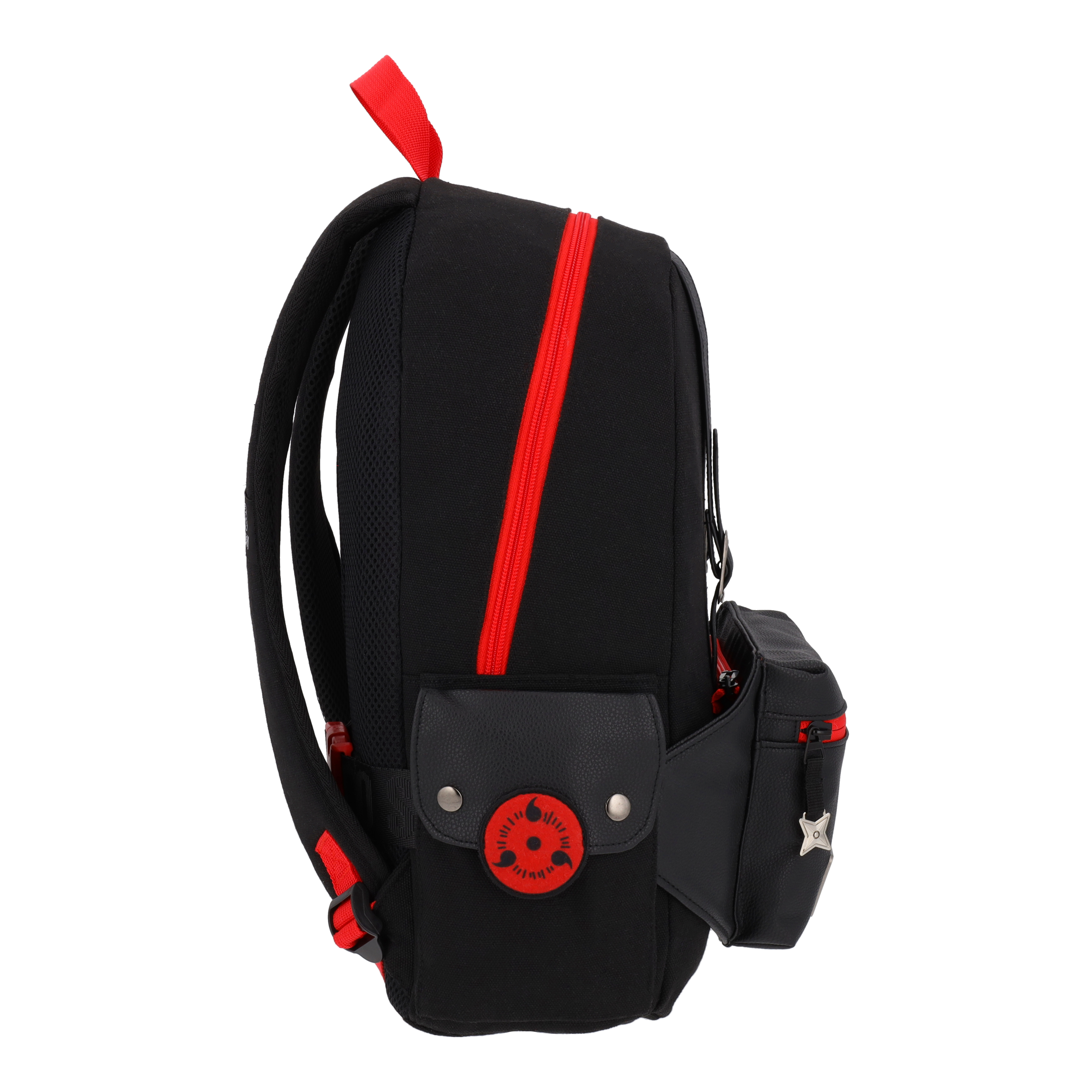 Mochila Urban Naruto de Nube Roja Akatsuki Negra