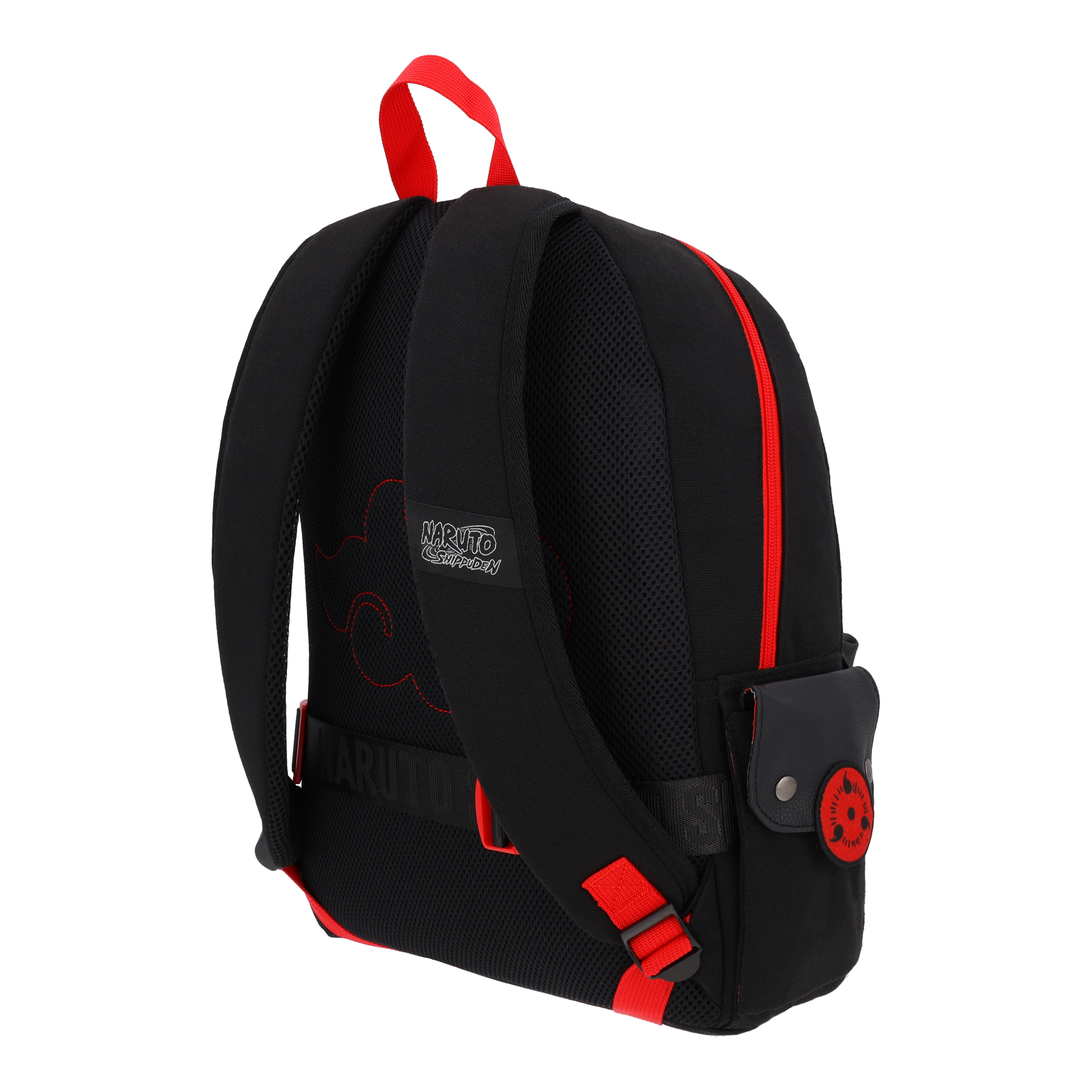 Mochila Urban Naruto de Nube Roja Akatsuki Negra