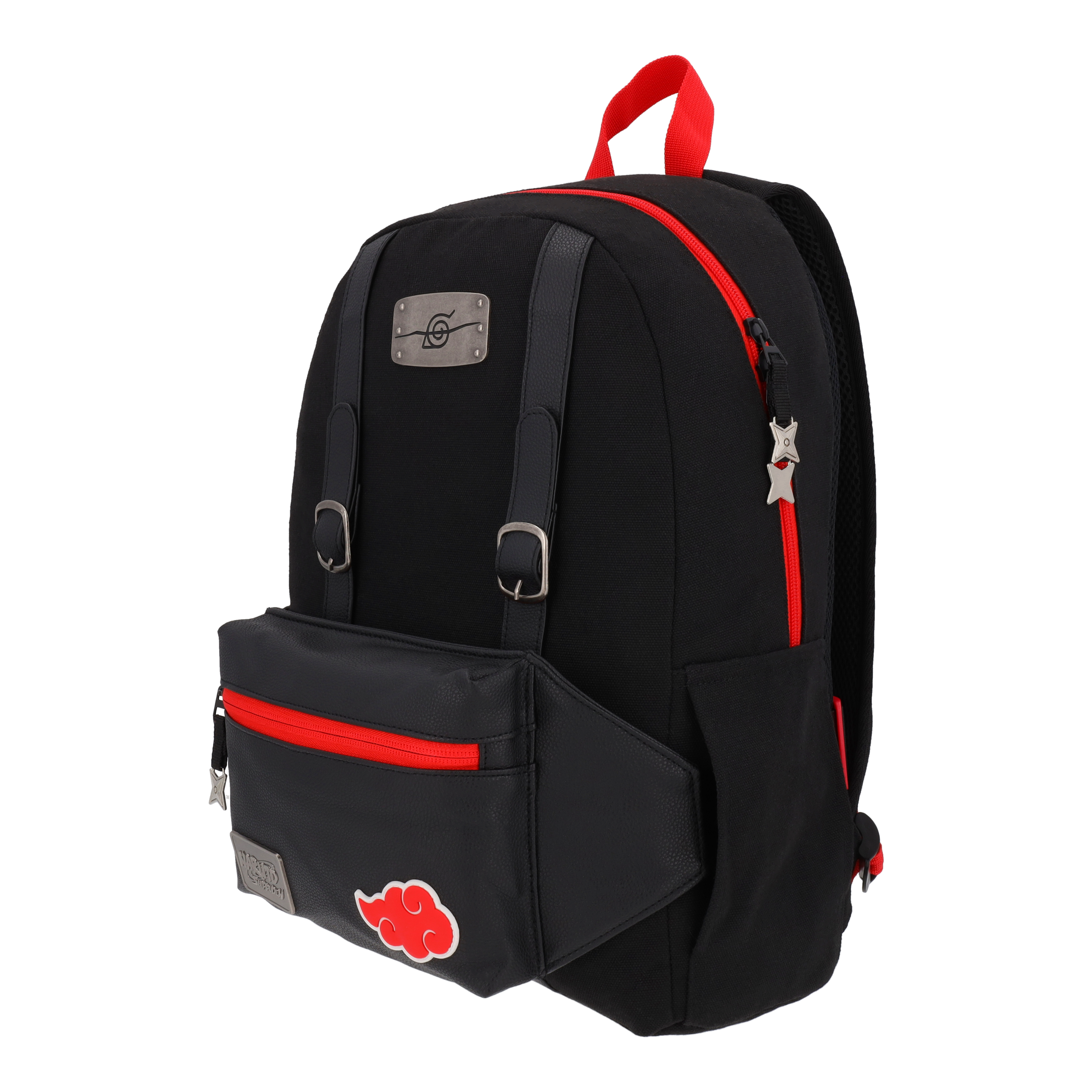 Mochila Urban Naruto de Nube Roja Akatsuki Negra