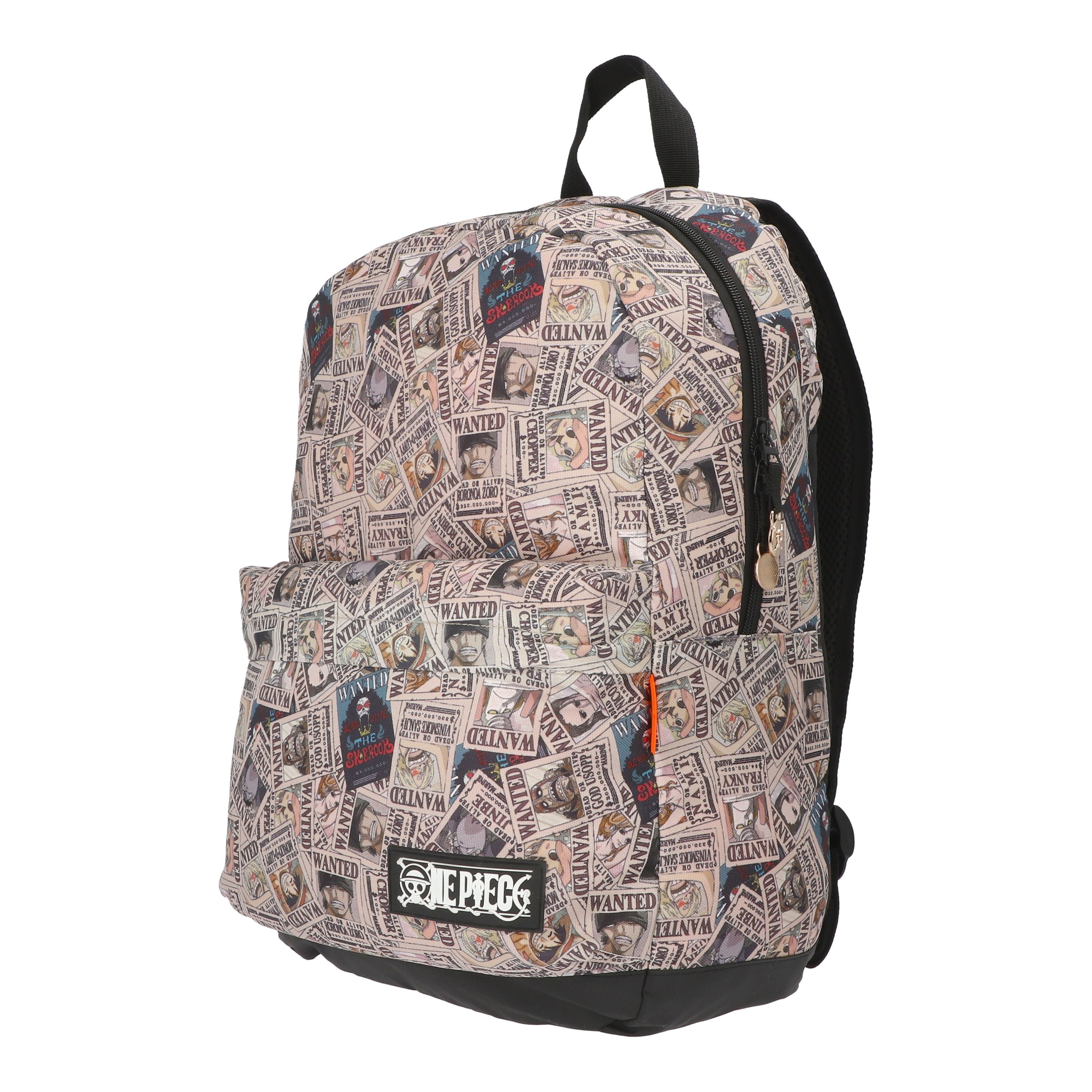 Set Mochila, Lonchera y Lapicera One Piece Carteles Se Busca