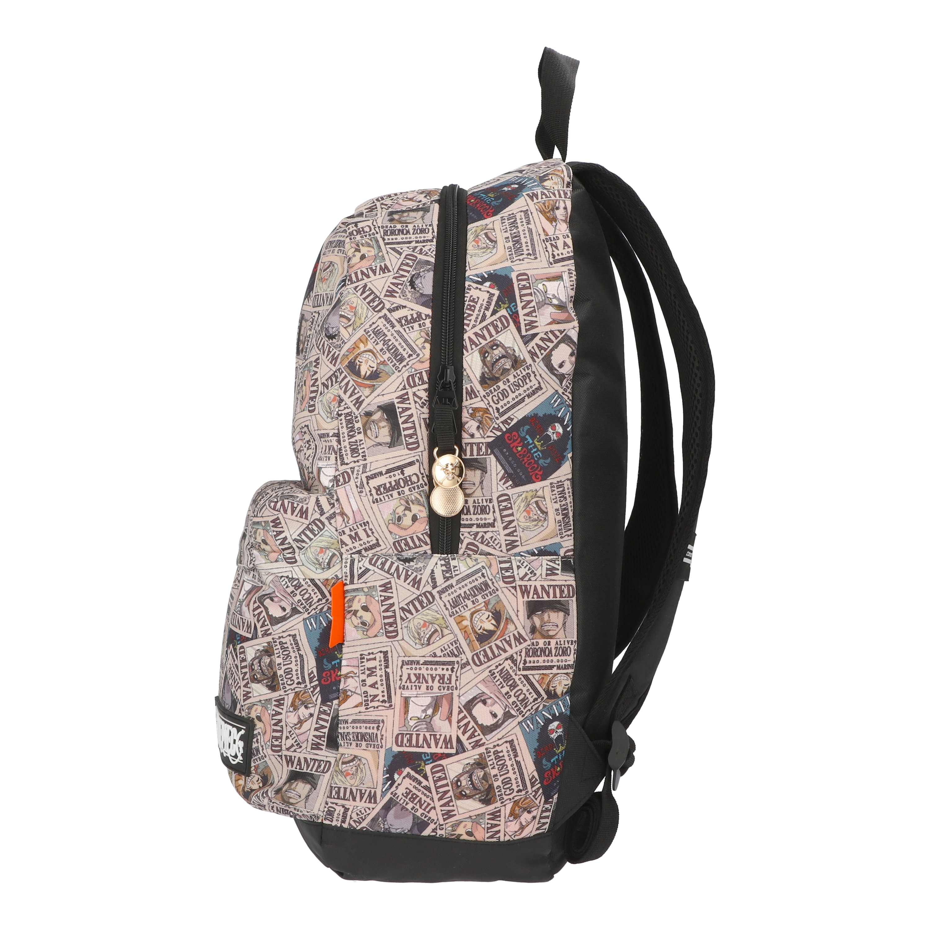 Set Mochila, Lonchera y Lapicera One Piece Carteles Se Busca