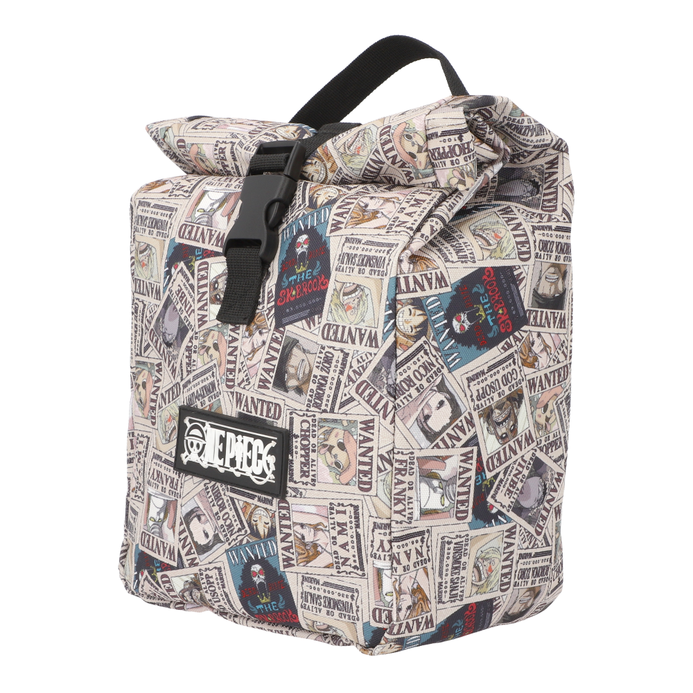 Set Mochila, Lonchera y Lapicera One Piece Carteles Se Busca