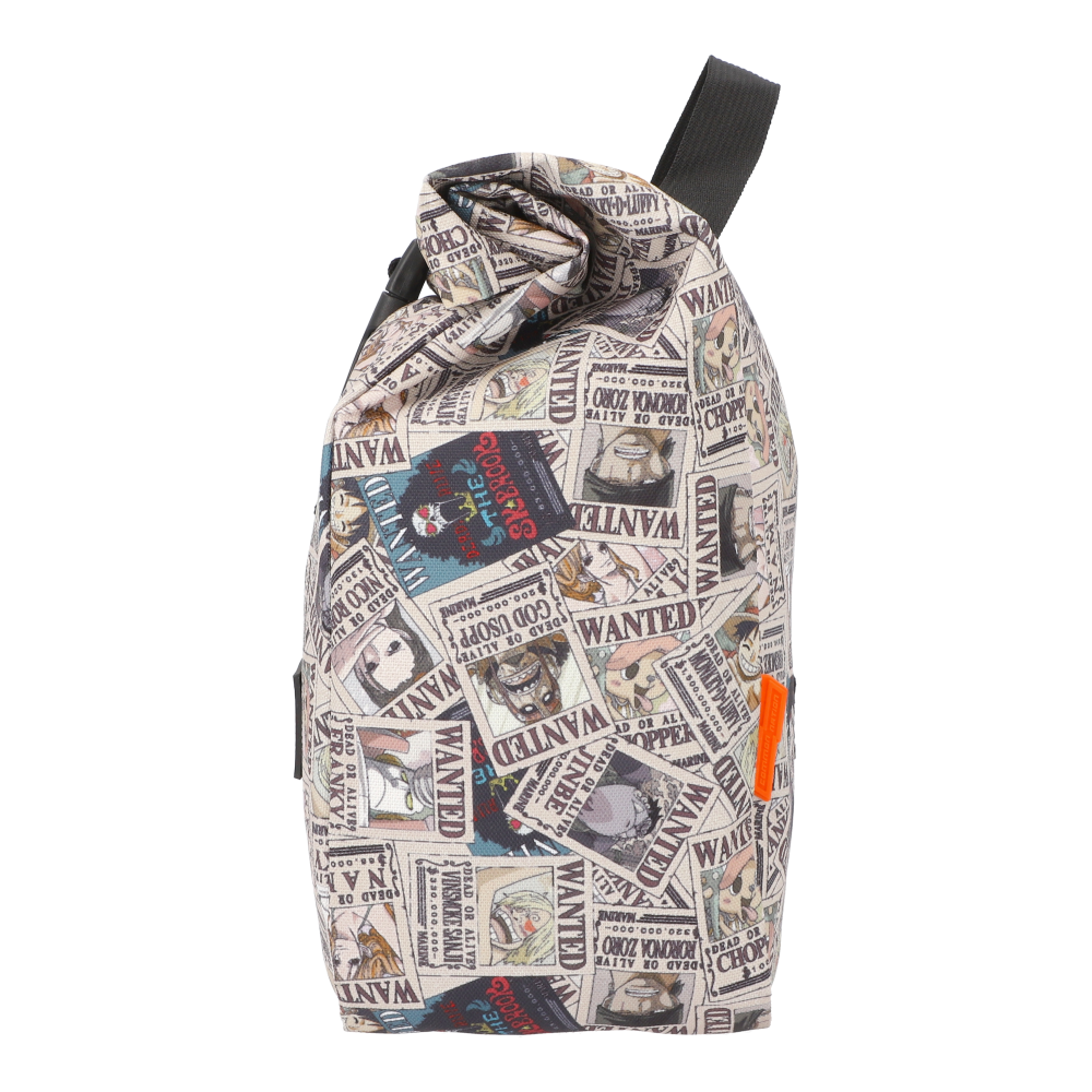 Set Mochila, Lonchera y Lapicera One Piece Carteles Se Busca
