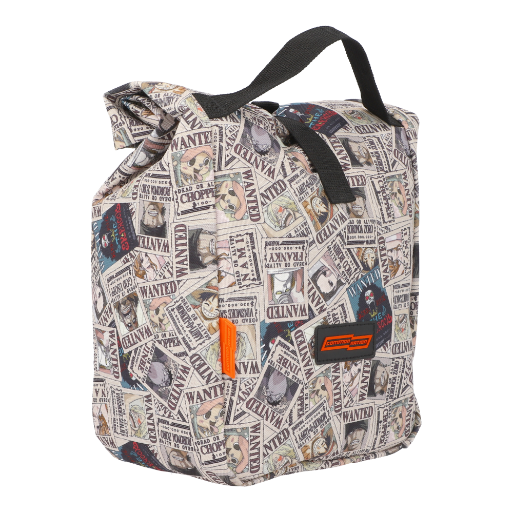 Set Mochila, Lonchera y Lapicera One Piece Carteles Se Busca