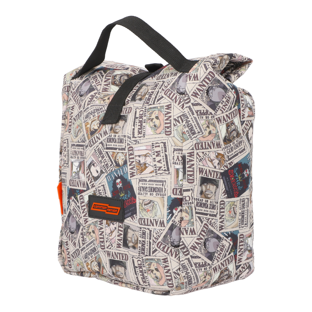 Set Mochila, Lonchera y Lapicera One Piece Carteles Se Busca