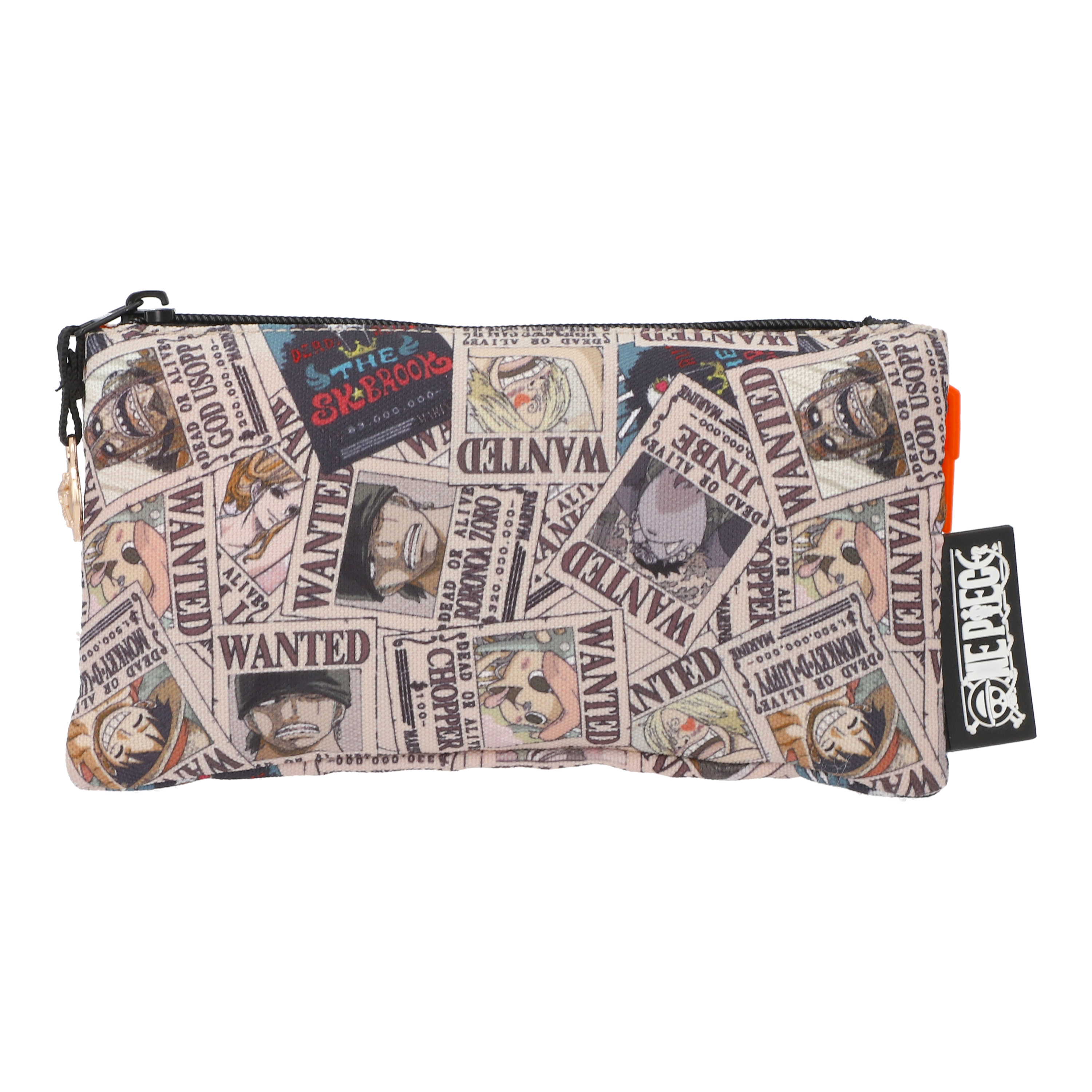 Set Mochila, Lonchera y Lapicera One Piece Carteles Se Busca