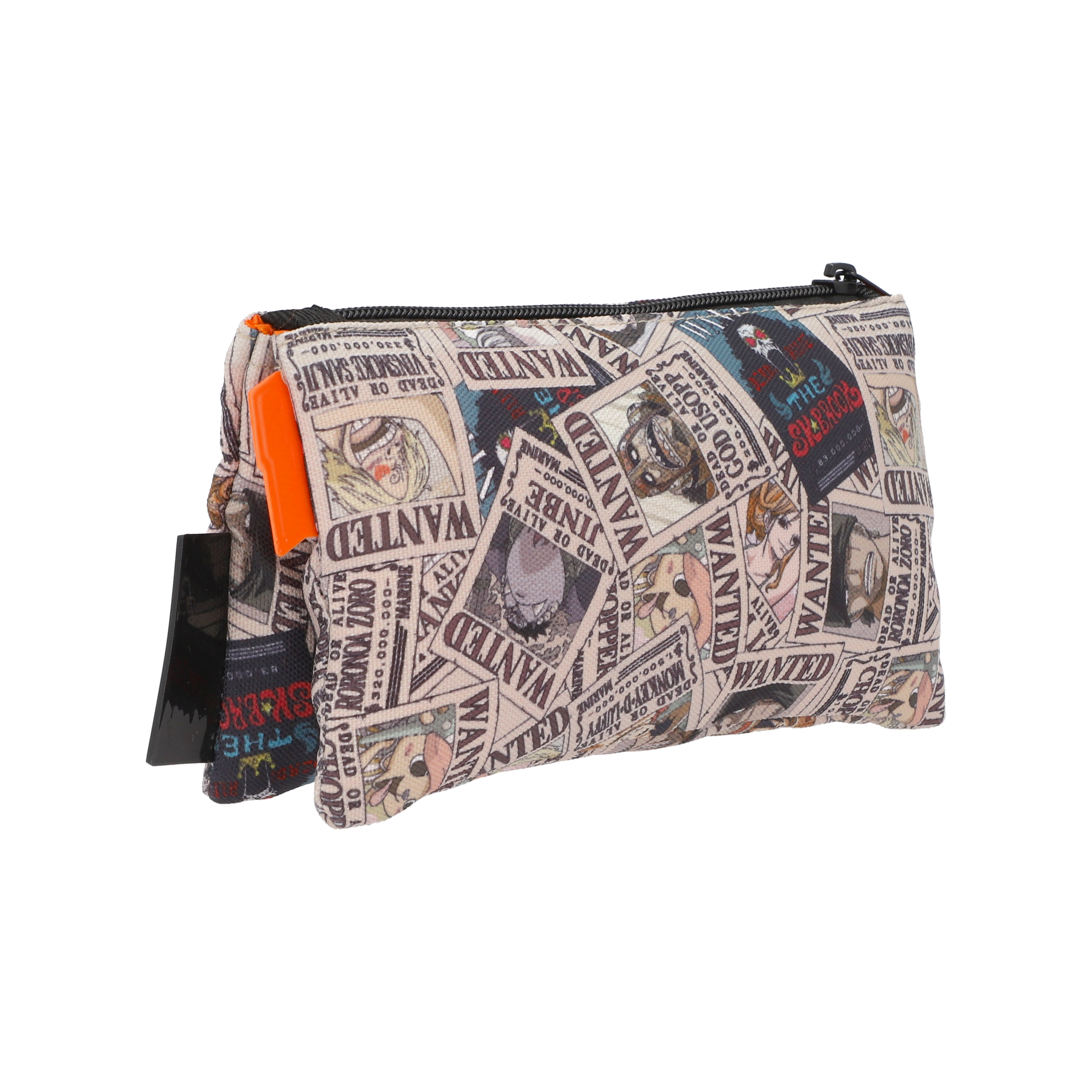 Set Mochila, Lonchera y Lapicera One Piece Carteles Se Busca