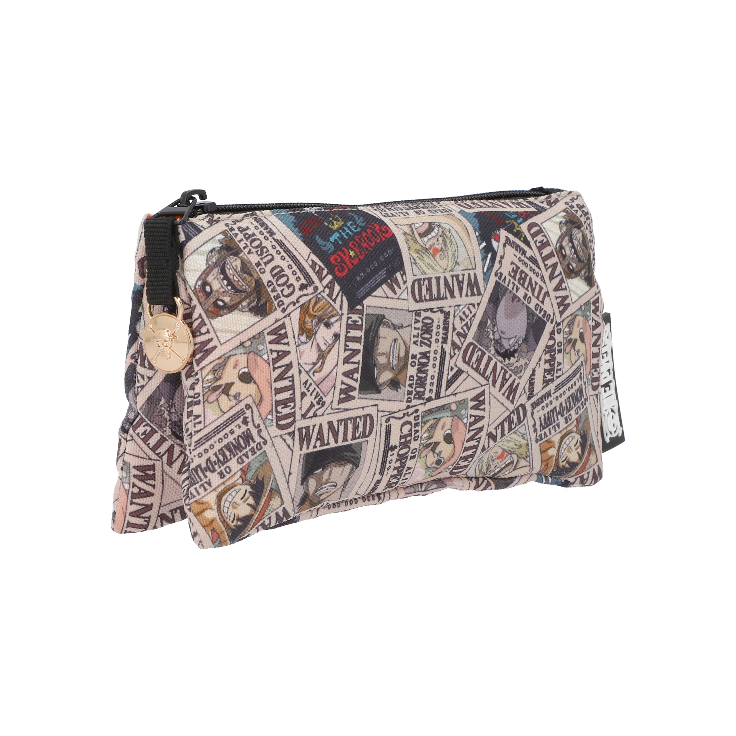 Set Mochila, Lonchera y Lapicera One Piece Carteles Se Busca