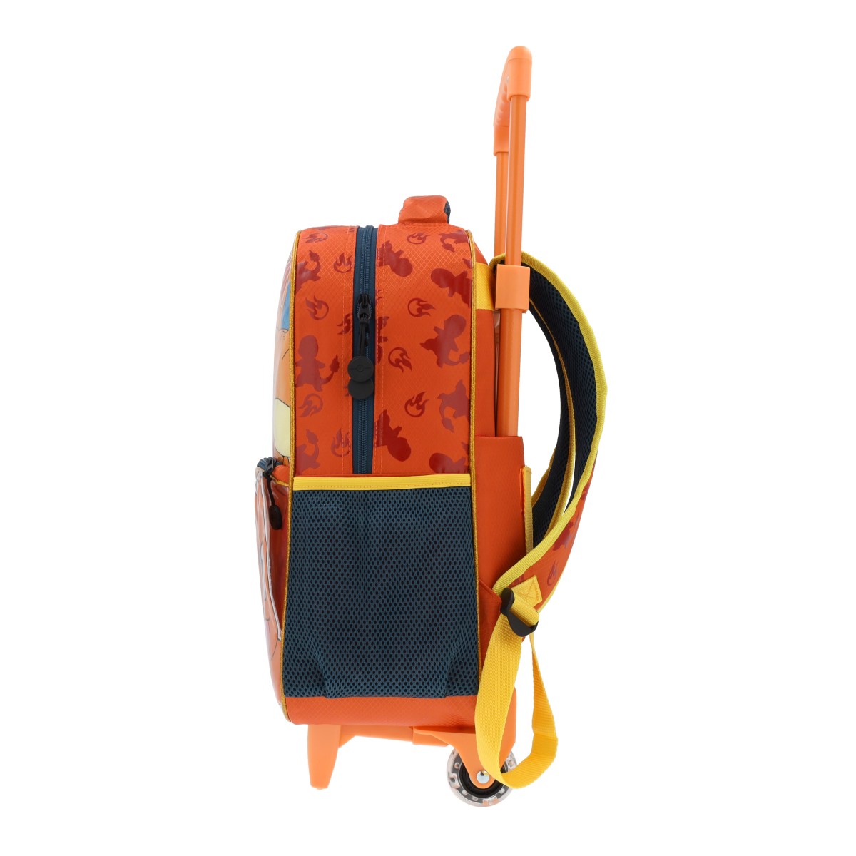 Mochila Escolar con Carrito Pokémon Tipo Fuego Edición 05
