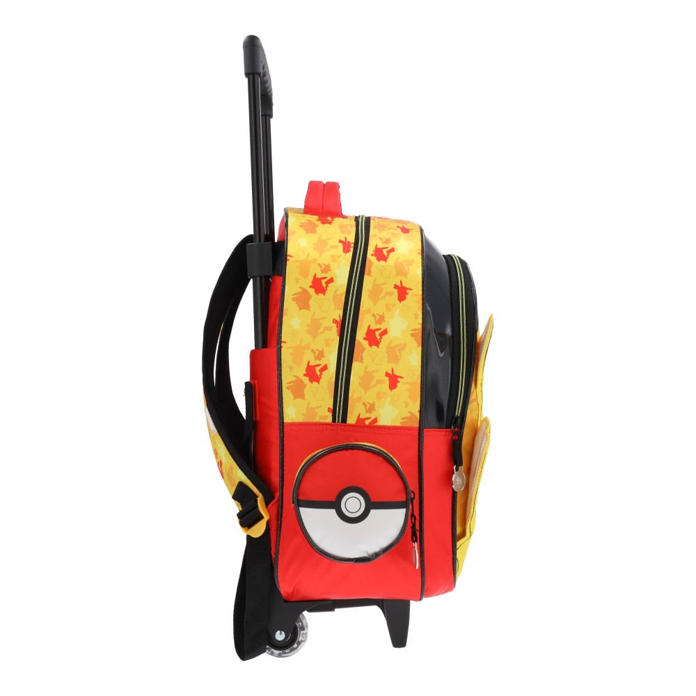 Mochila Escolar con Carrito Pokémon de Pikachu #0025