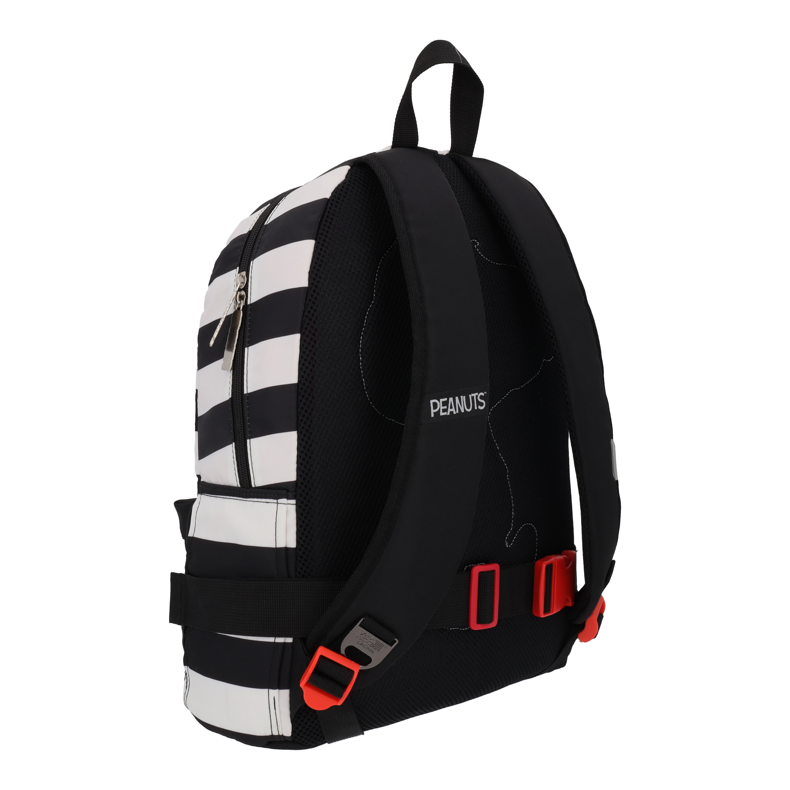 Mochila con cangurera Peanuts Snoopy Black and White