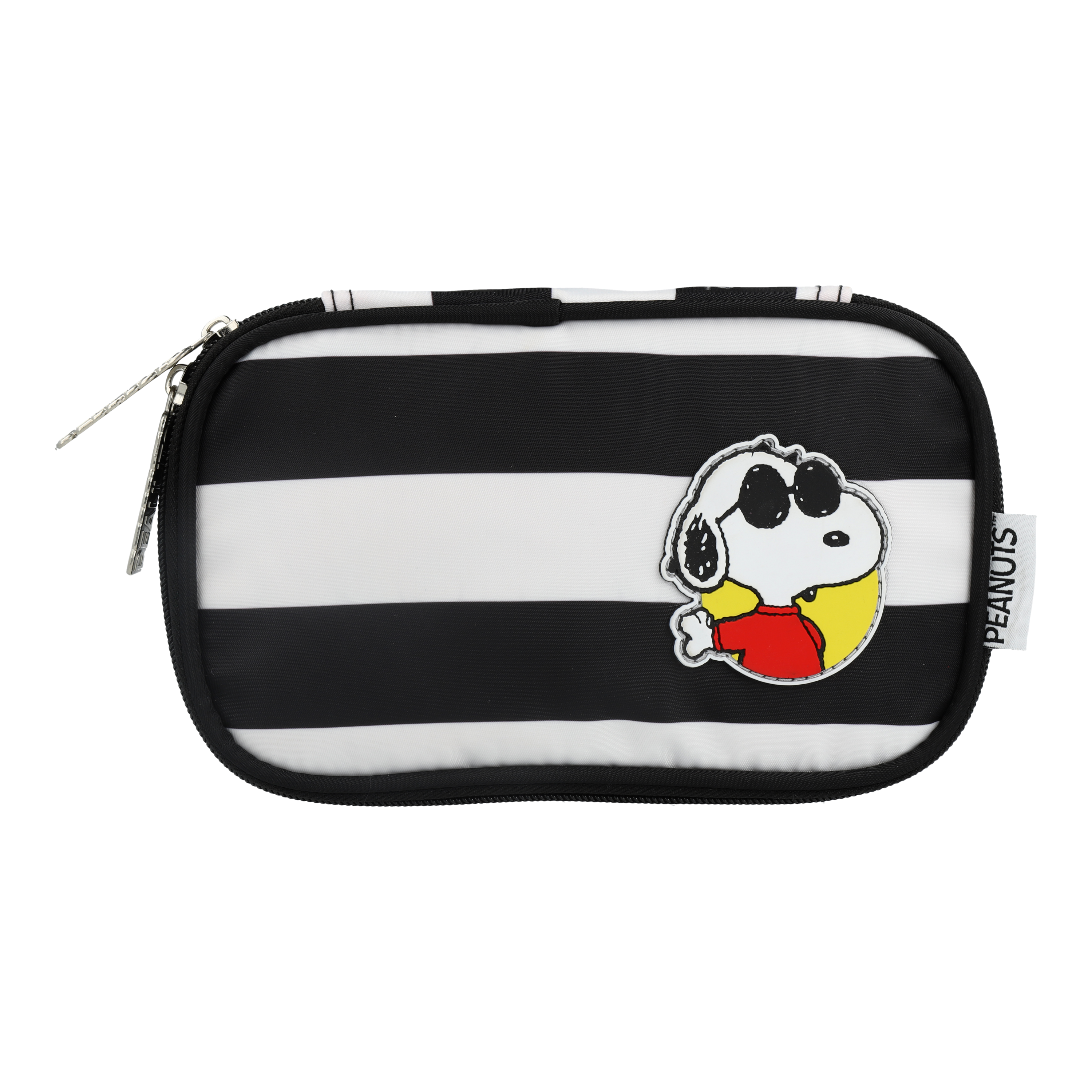 Estuchera Peanuts Snoopy Black and White