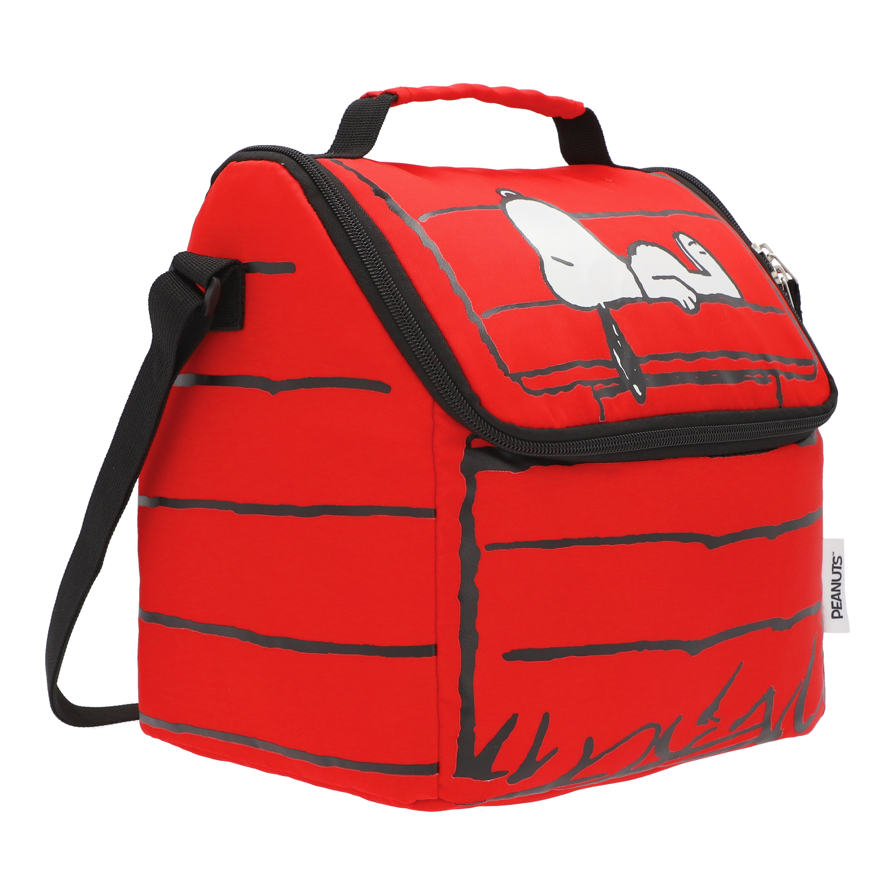 Set Mochila, Lonchera y Lapicera Snoopy Casa Roja