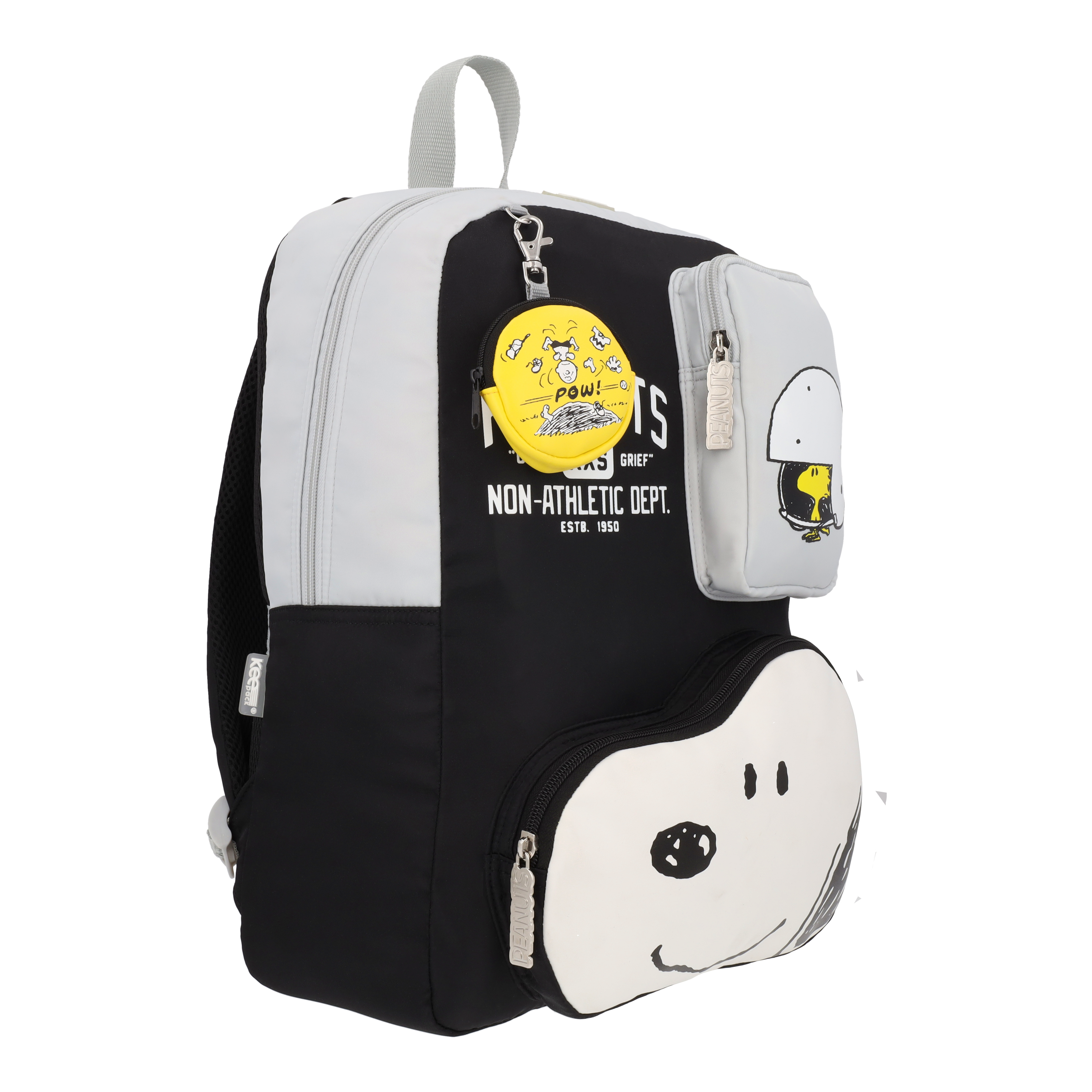 Mochila Peanuts Urban Snoopy & Woodstock Non-athletic Dept Negro
