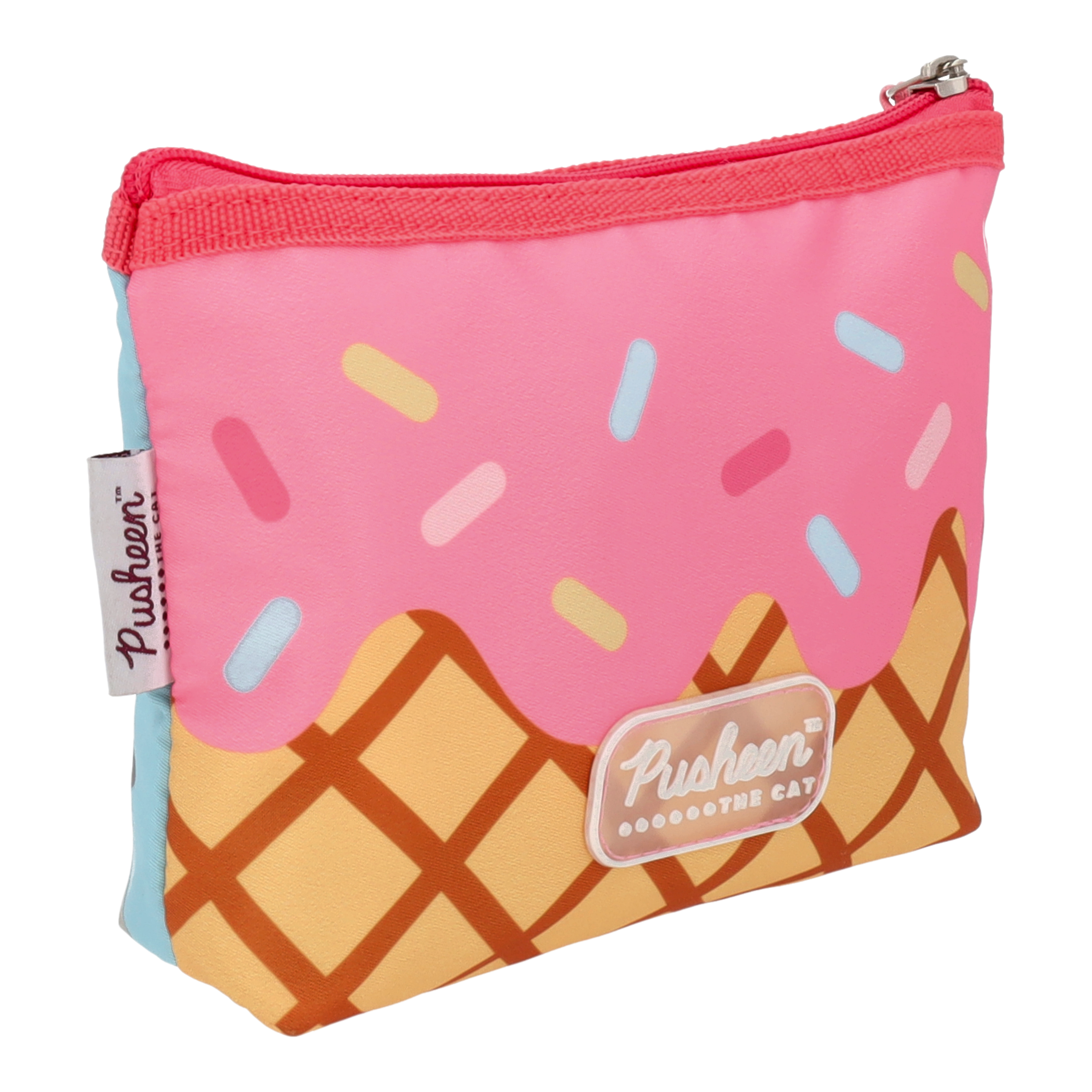 Estuchera Pusheen Heladero Menta y Fresa