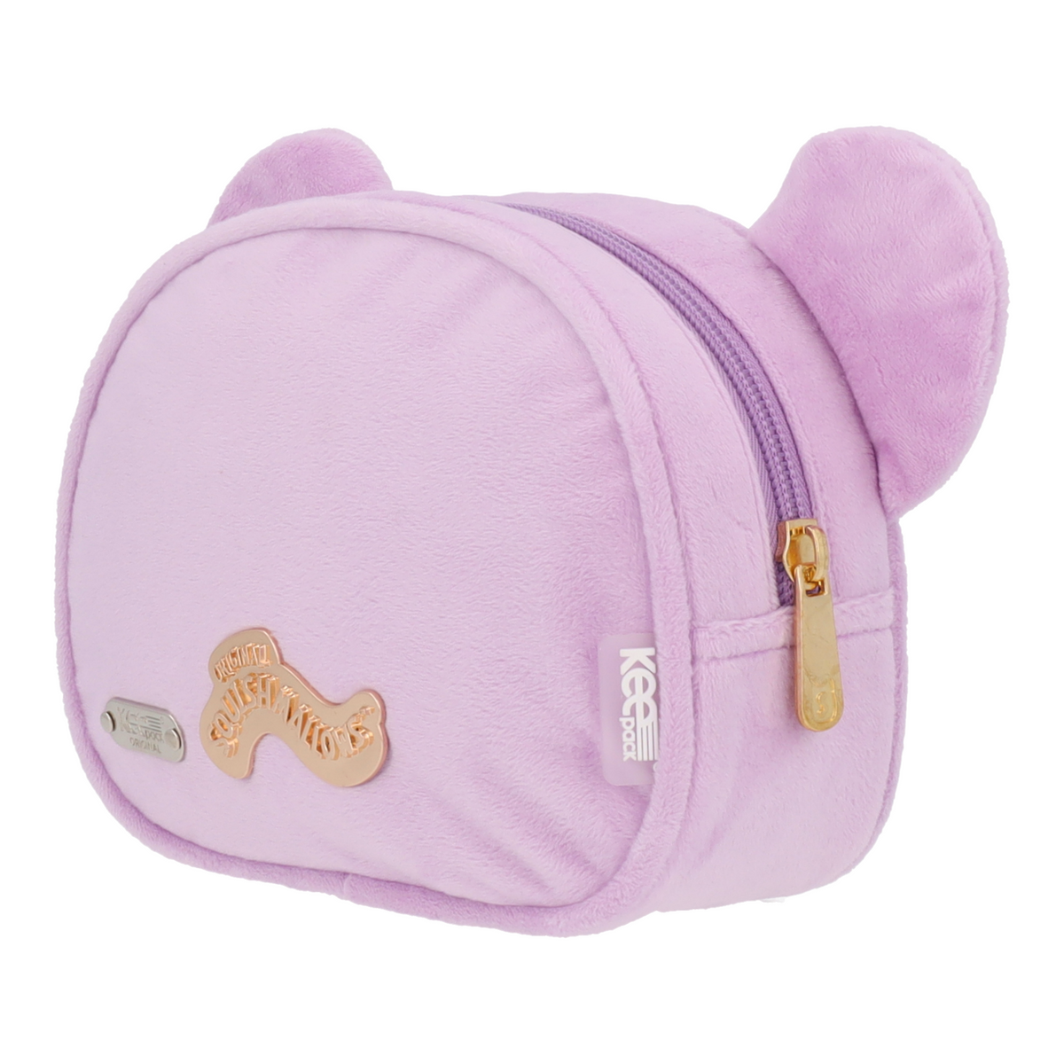 Estuchera Squishmallows Panda Lila