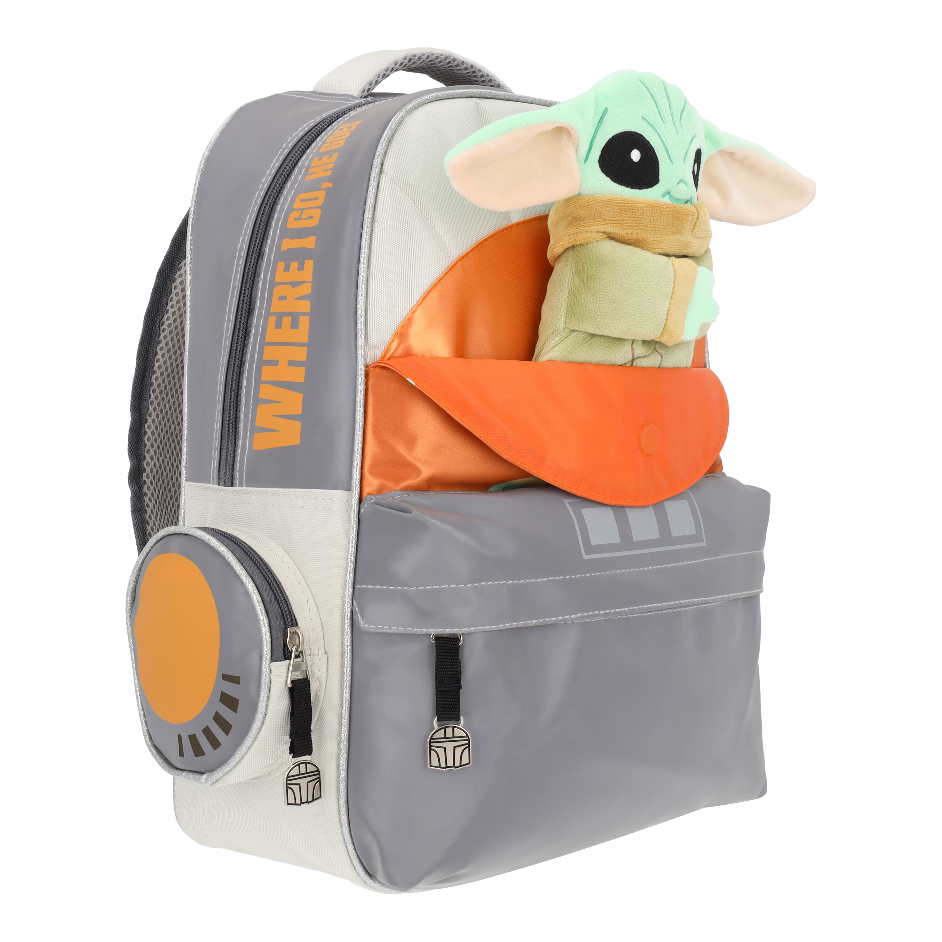 Set Escolar Star Wars Mochila y Estuchera Grogu Edición Baby Yoda