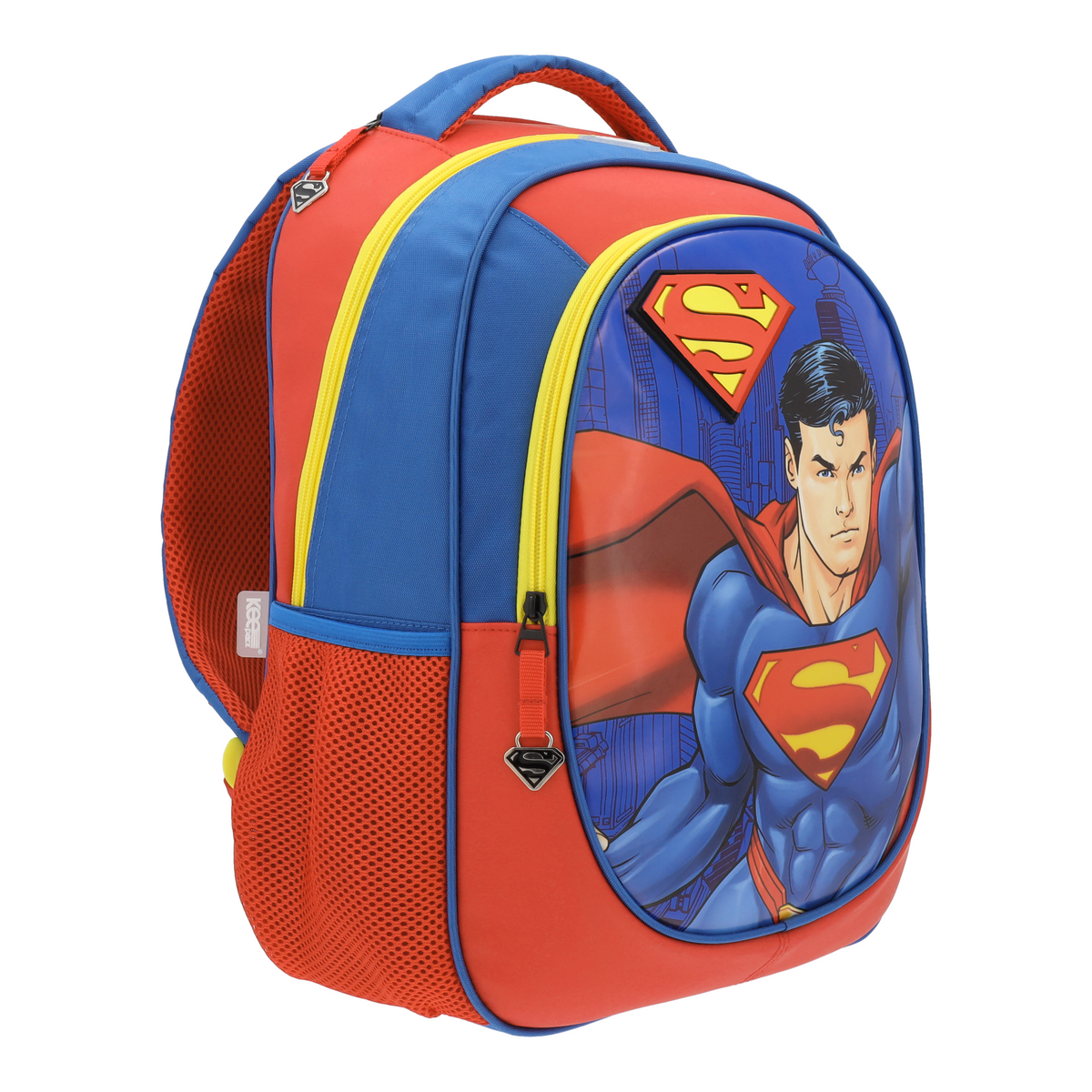 Set Escolar Mochila y Lapicera Superman Con Capa