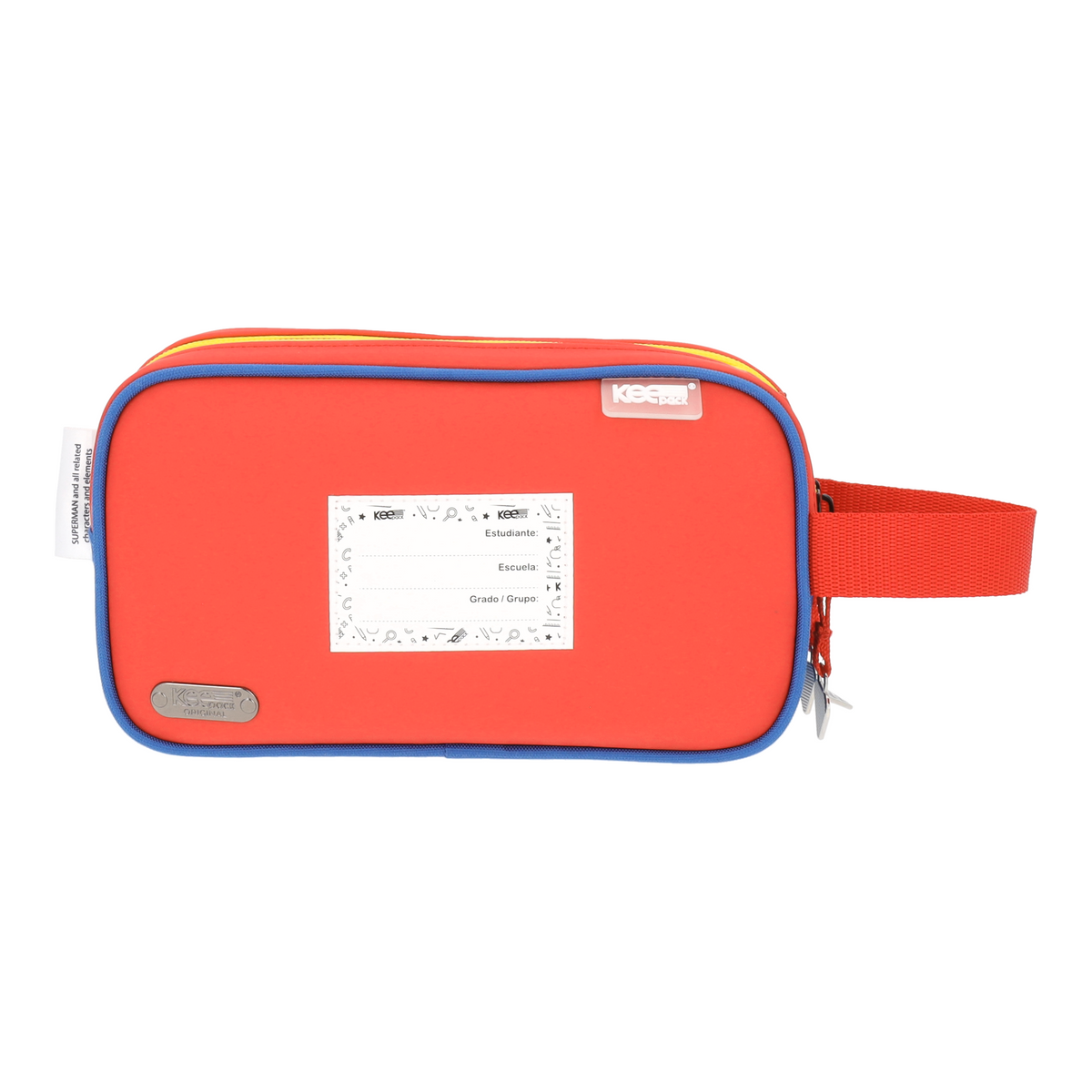 Set Escolar Mochila y Lapicera Superman Con Capa
