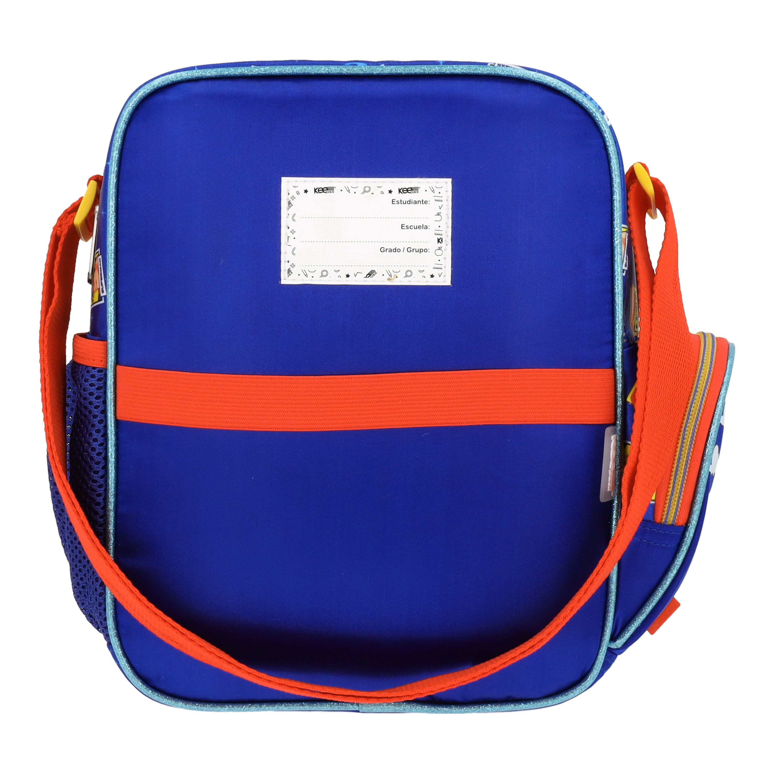Set Mochila, Lonchera y Estuchera Escolar Superman Krypto Lenticular