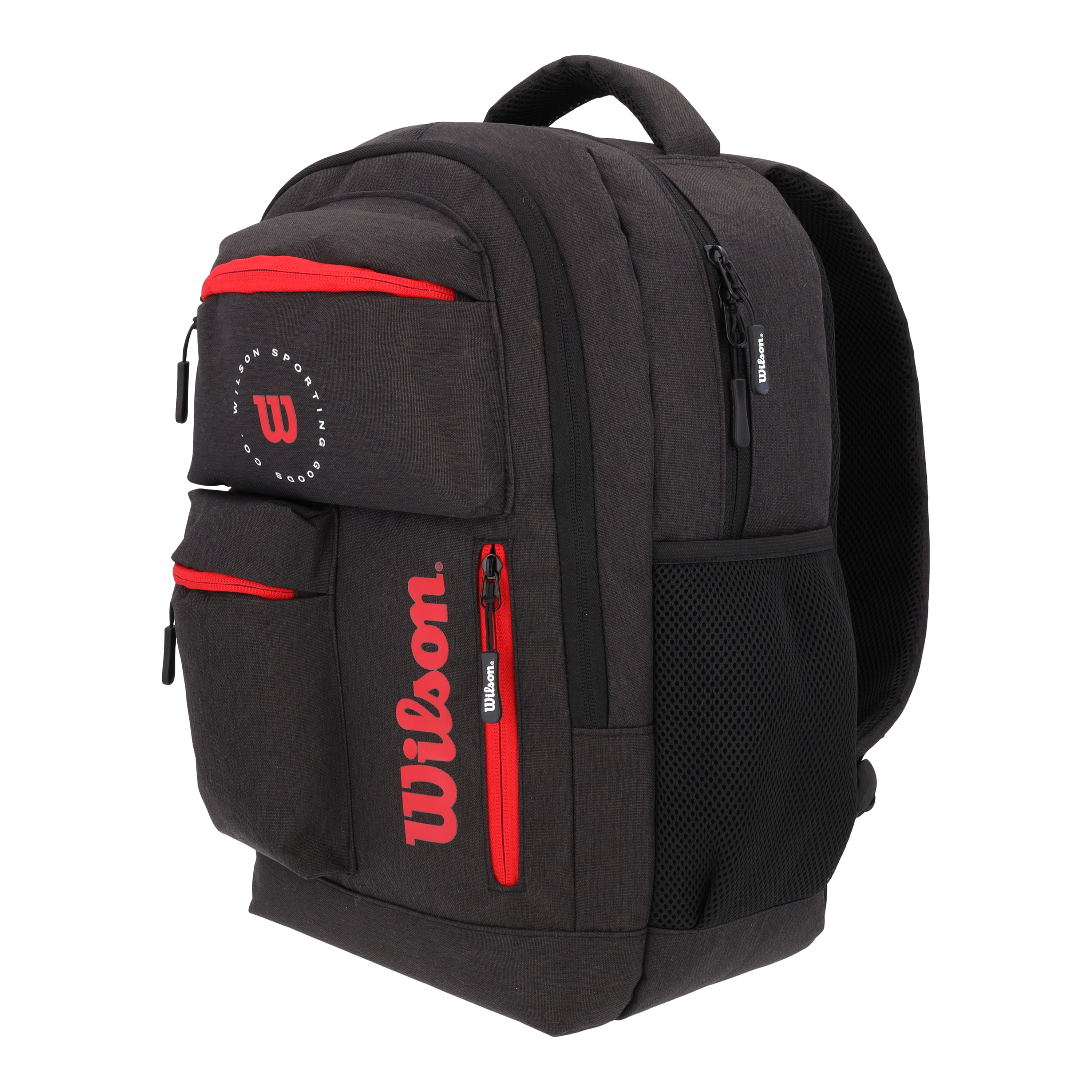 Mochila Wilson Sport Urbana con Triple Compartimento Negra