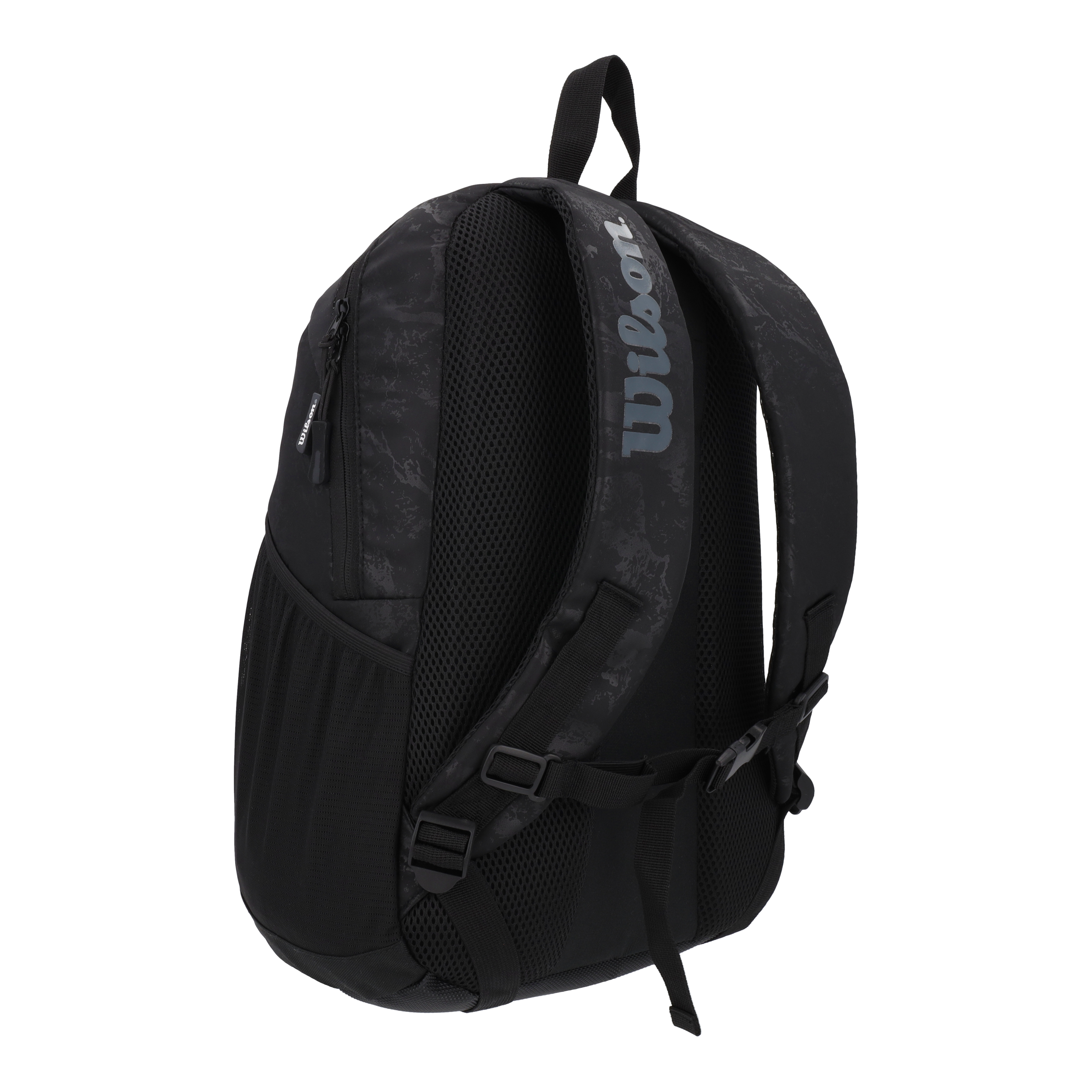Mochila Wilson Negra con Broches Ajustables