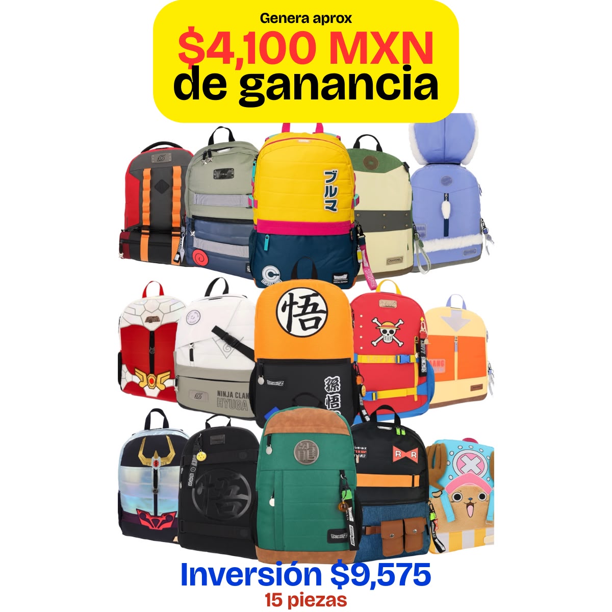 Mochilas Anime